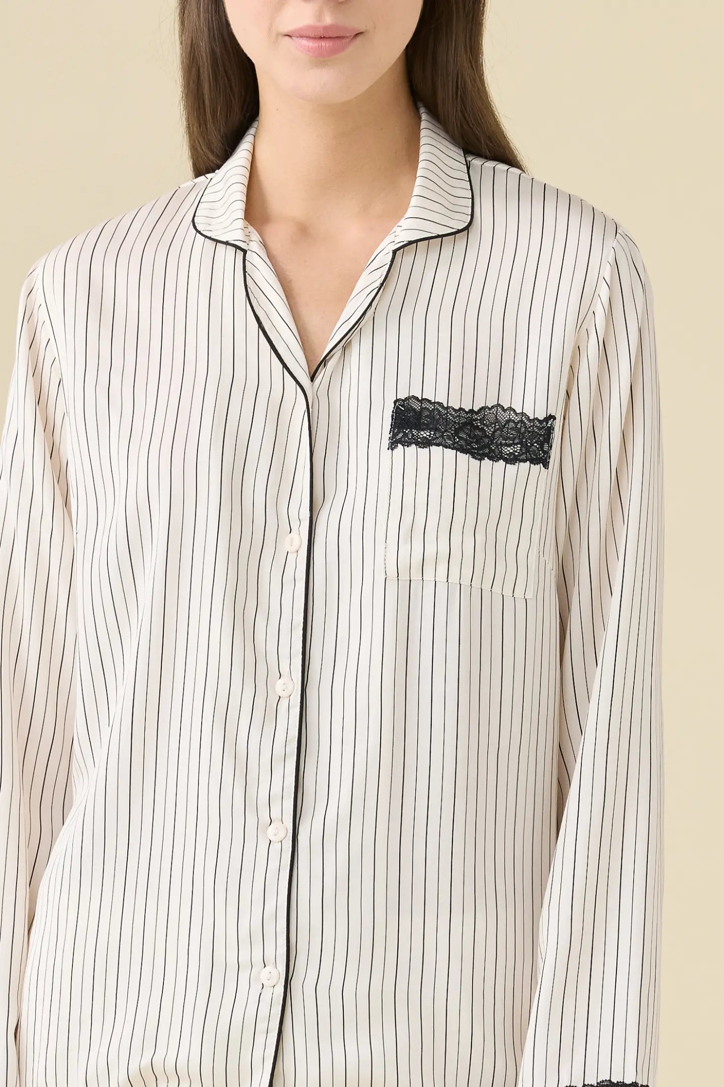 Pigiama Donna Lungo Aperto Cherie Abbigliamento Moreali Tessile Casa