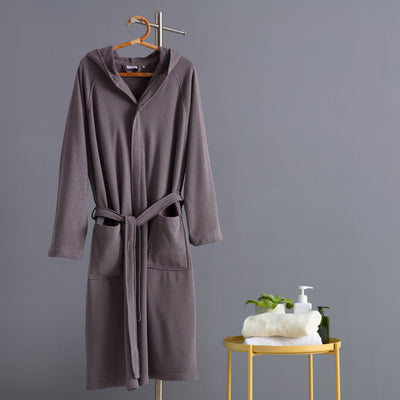 Accappatoio Unisex Microspugna WIMBLEDON Bagno Riviera S Fumo