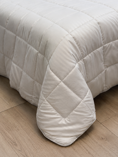 Piumino Microfibra 4 STAGIONI Letto Daunenstep Matrimoniale 250 x 200 Bianco