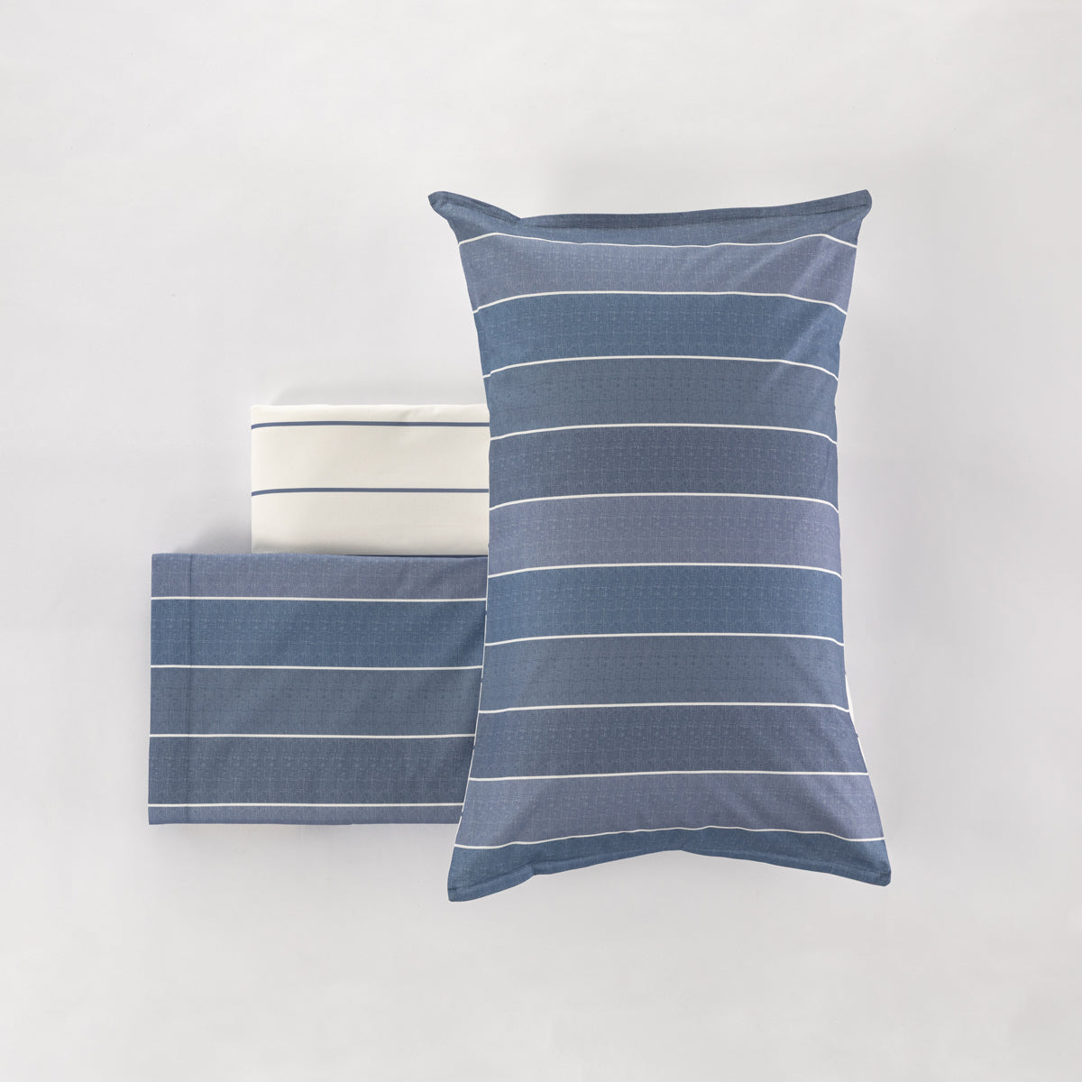 Completo Lenzuola Copriletto Rigone-Righe EASY