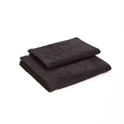 Set Asciugamani Cotone Americano MIKADO Bagno Cogal 60 x 100 / 40 x 60 Antracite