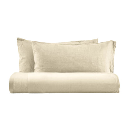 Parure Lenzuola No-Stiro NIRANO LAB Letto Moreali Tessile Casa Matrimoniale Corda