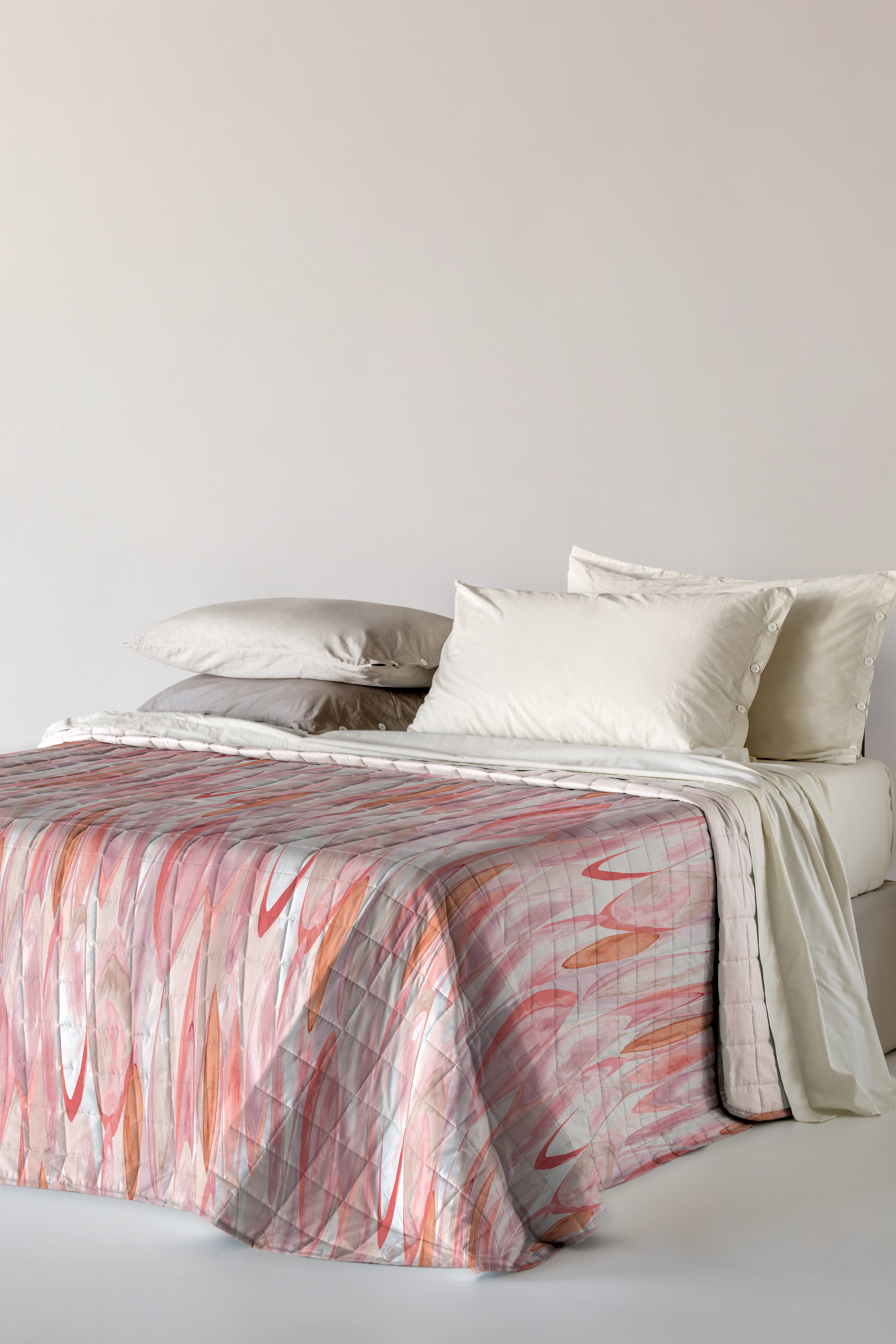 Trapuntino in Microfibra Stampato VEGA Letto Riviera