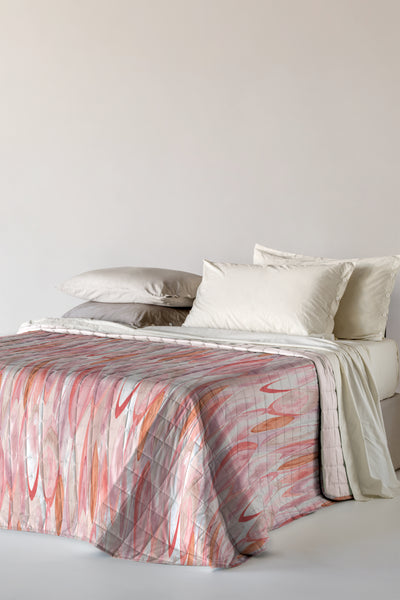 Trapuntino in Microfibra Stampato VEGA Letto Riviera