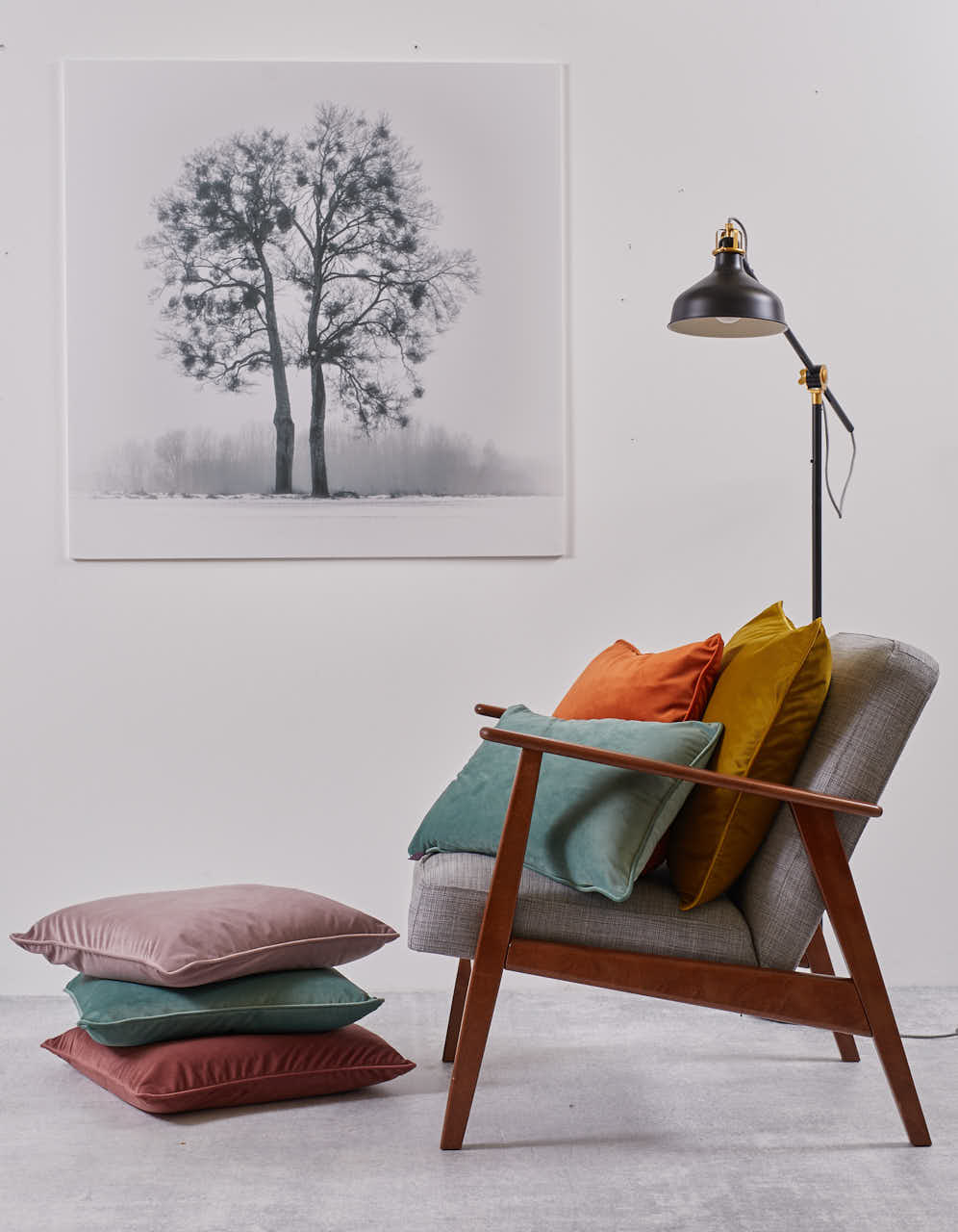 Fodera Cuscino Arredo Piping VELLUTO Made in Italy Soggiorno Moreali Tessile Casa