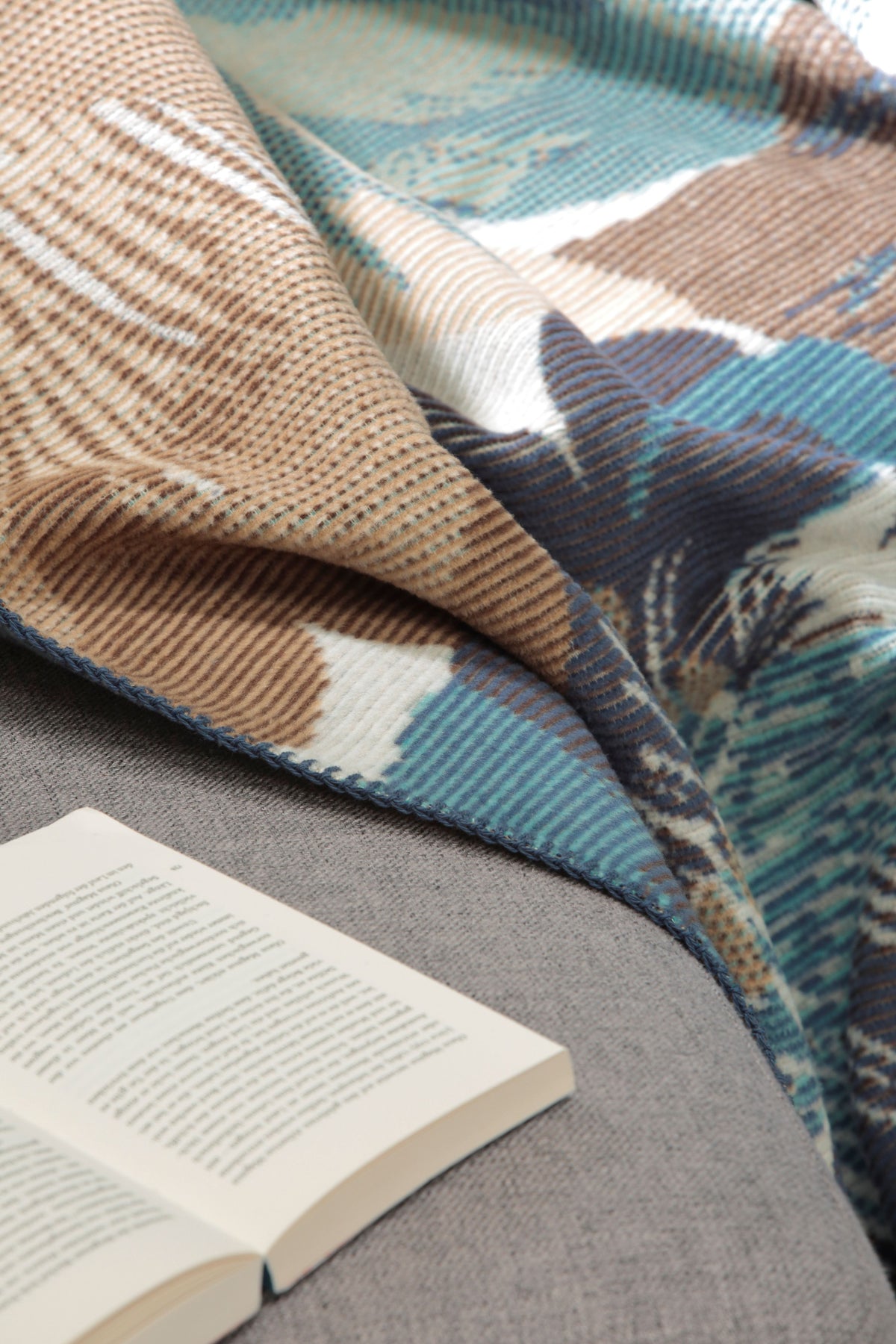 Plaid in Caldo Cotone WINTER FLORA Soggiorno Borbo