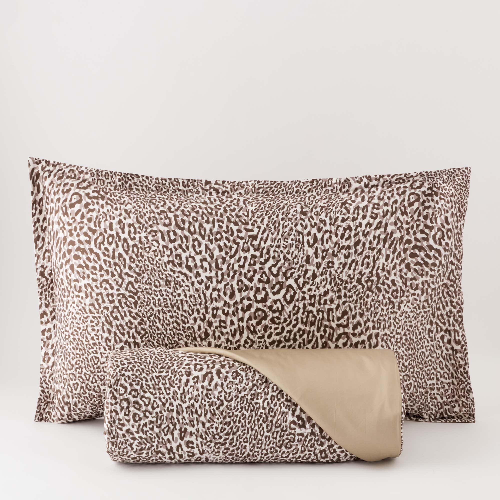 Parure Copripiumino Raso 300TC Stampa Digitale Dama Letto Reevèr