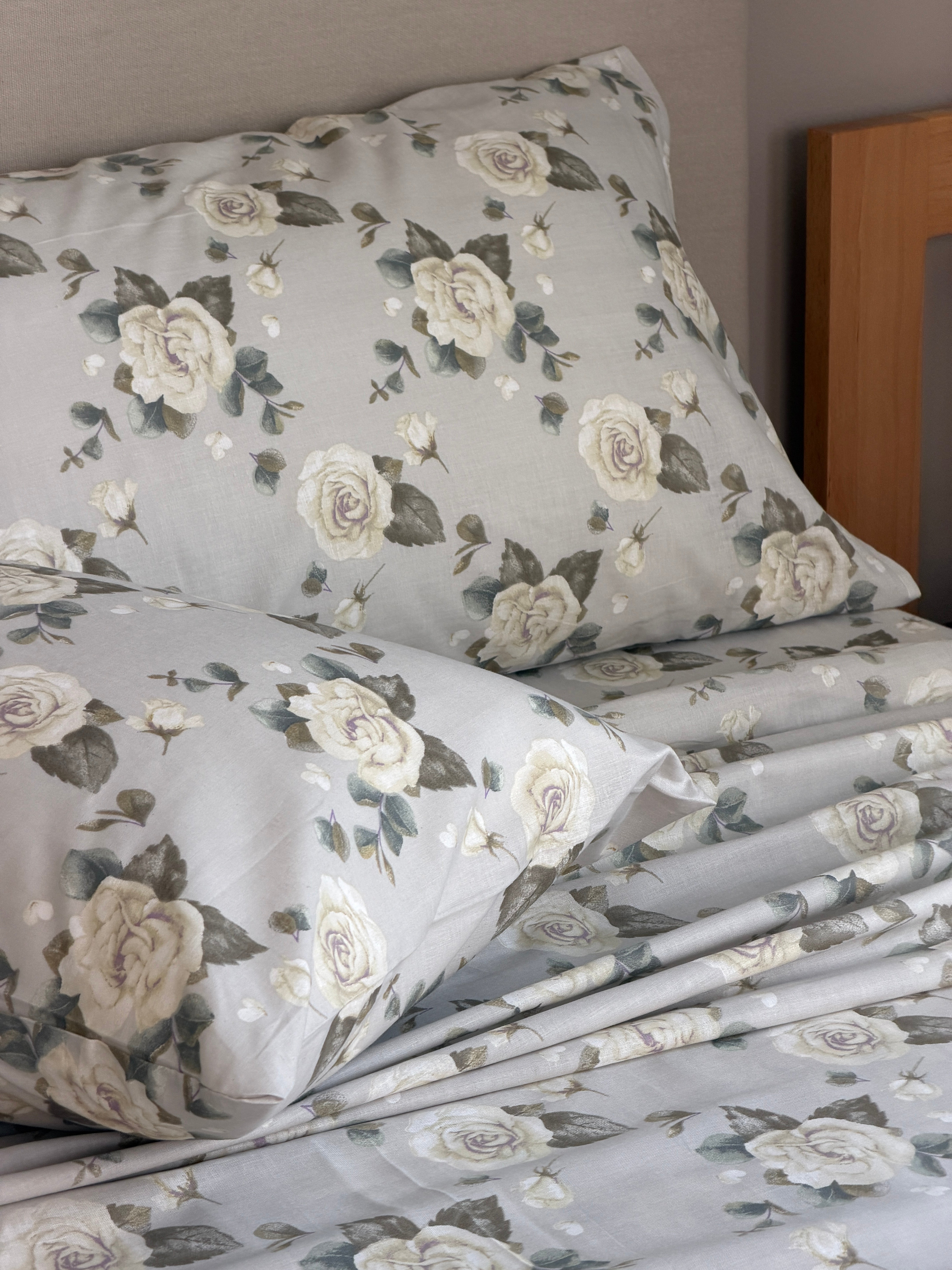 Completo Lenzuola Cotone Stampato VENERY Letto Riviera