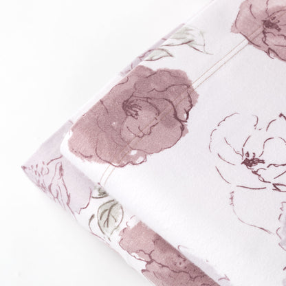 Completo Lenzuola Flanella Cotone Stampato Hermosa Letto Riviera