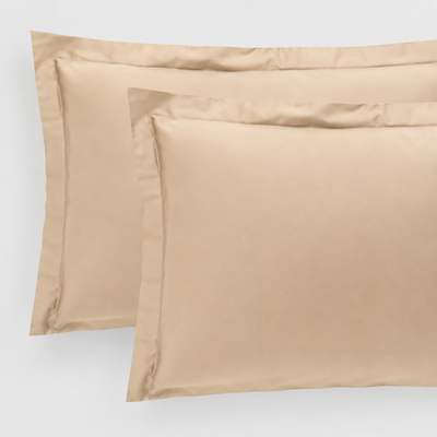 Federe Raso 300TC CHARME Letto Moreali Tessile Casa 52 x 82 cm Beige