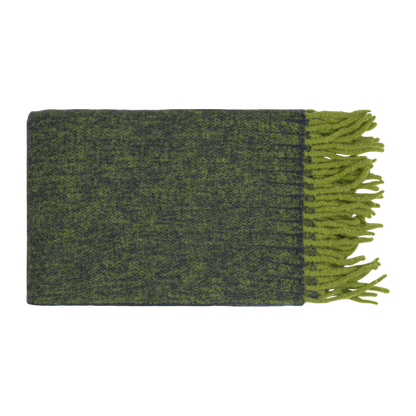 Plaid Lana Cromatismi Soggiorno Fazzini 130 x 170 Petrolio