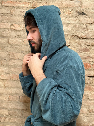 Accappatoio BAMBOO Unisex Made in Italy Bagno Moreali Tessile Casa