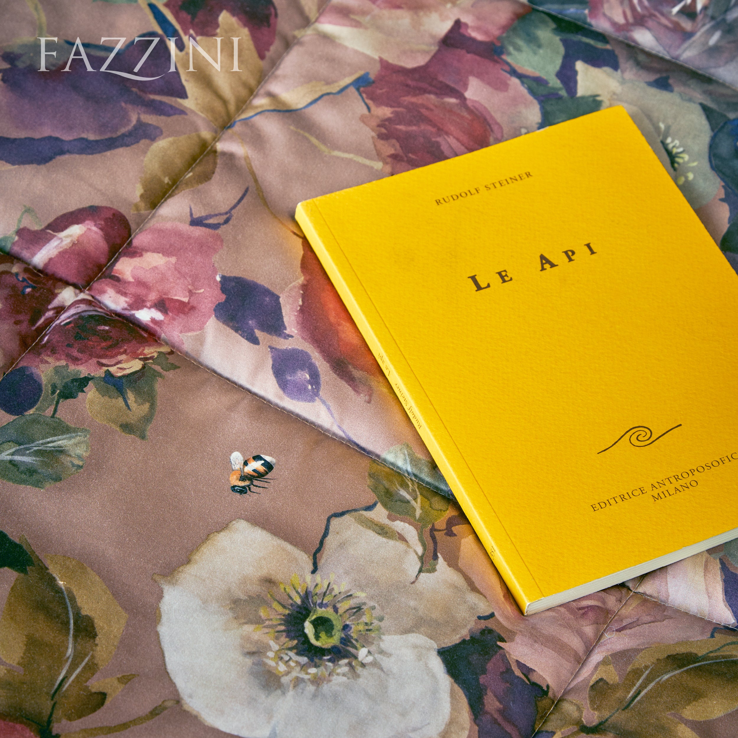Completo Lenzuola Raso 300 Fili NETTARE Letto Fazzini