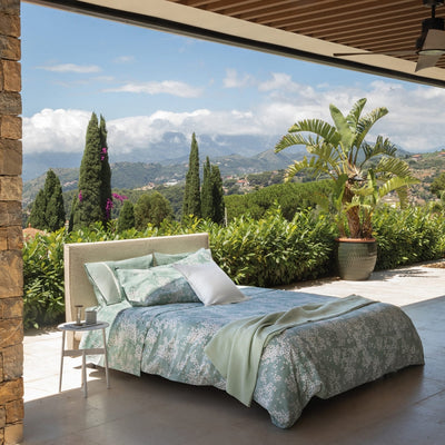 Parure Copripiumino Percalle KIMONO Letto Fazzini