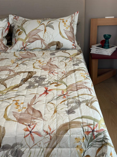 POPUP - Trapuntino in Raso 300TC Stampa Digitale PREZIOSA Letto Reevèr