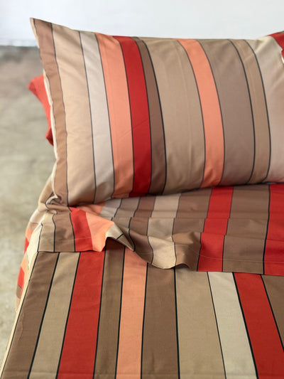 Parure Lenzuola Copriletto BAIADERA Letto Moreali Tessile Casa