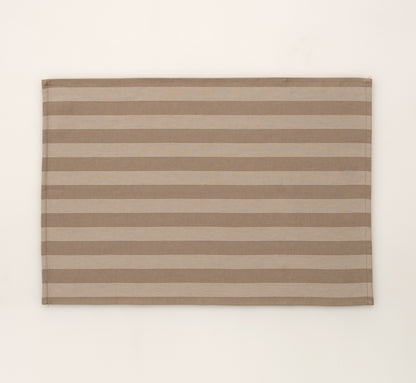 Set Canovacci Tela+Spugna RIGHE Cucina Moreali Tessile Casa