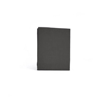 POPUP - Lenzuolo Sopra Percalle Cotone Made in Italy Letto Moreali Tessile Casa Singolo 160 x 290 Antracite