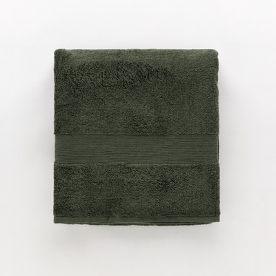 Telo Doccia BORDURA Bagno Moreali Tessile Casa 100 x 150 Verde Militare