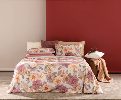POPUP - Parure Copripiumino Cotone Stampato Hoara Letto Riviera