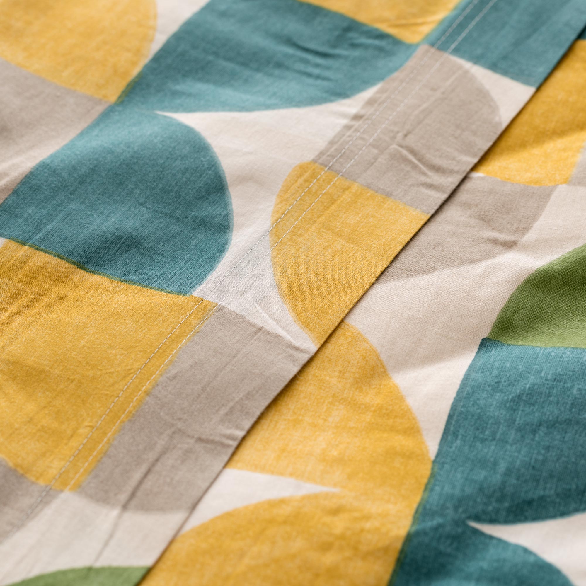 Completo Lenzuola Cotone Stampato Cassio Letto Riviera