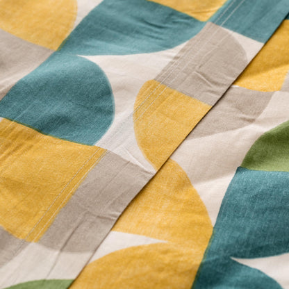 Completo Lenzuola Cotone Stampato Cassio Letto Riviera