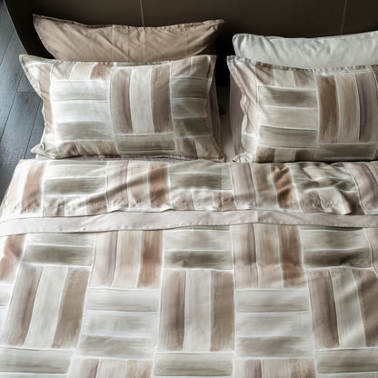 Completo Lenzuola Copriletto Raso 300TC Gabriel Letto Galizzi