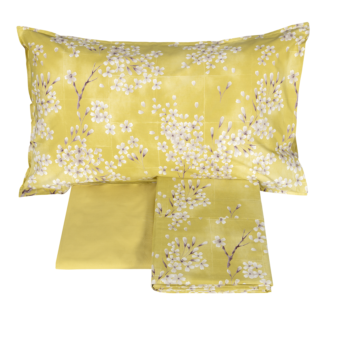 Completo Lenzuola Copriletto Percalle KIMONO