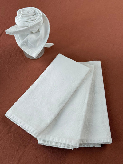 Set 4 Tovaglioli No-Stiro Cotone STONE Cucina Moreali Tessile Casa