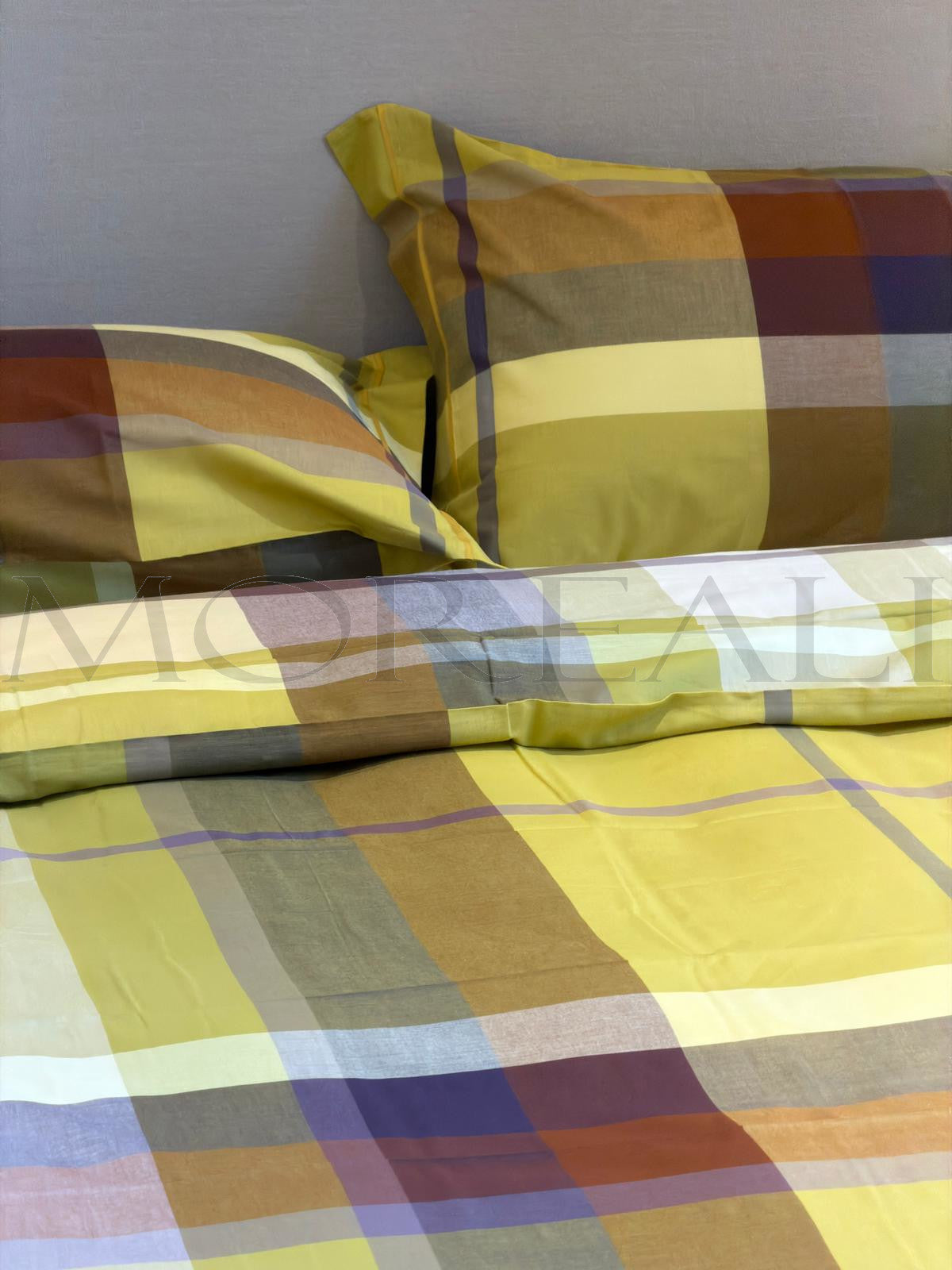 POPUP - Parure Copripiumino BOSSI Ocher Letto Bossi