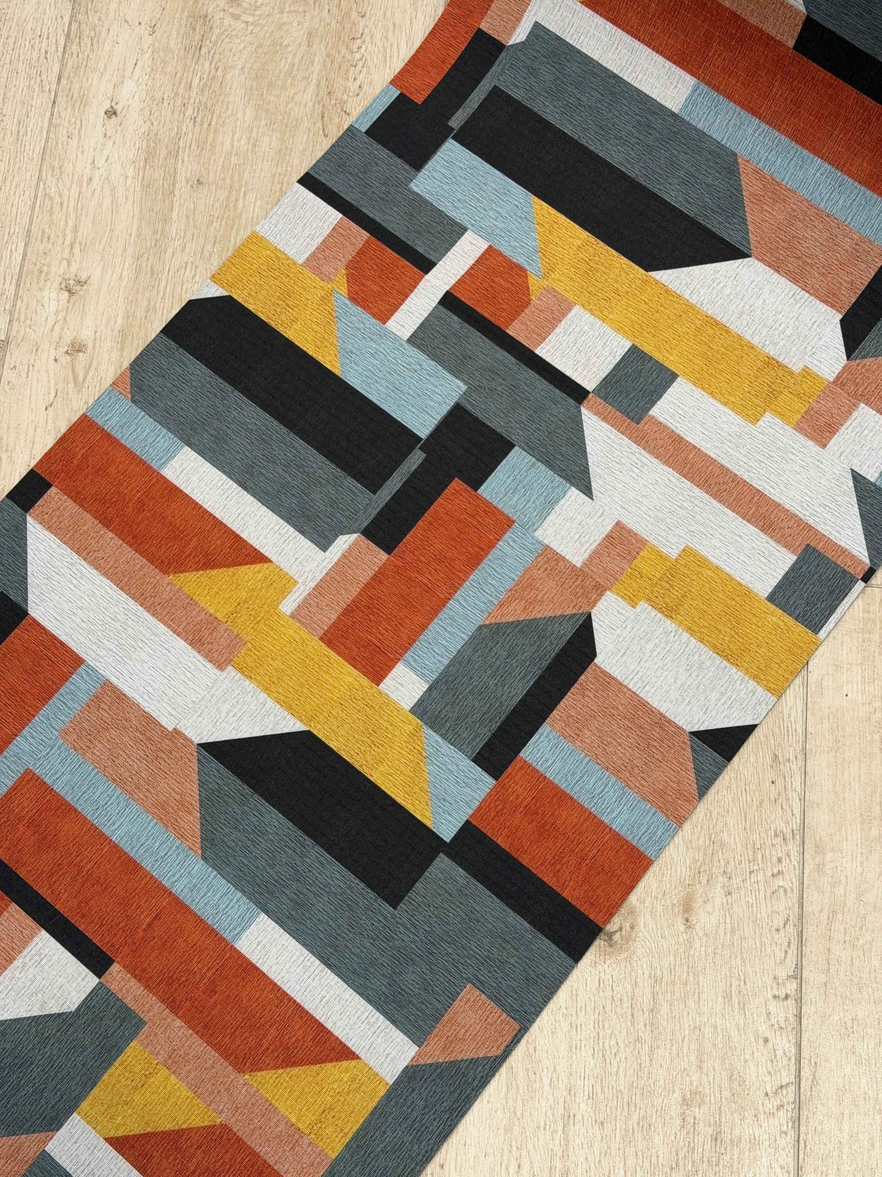 Tappeto Da Cucina al Metro Mondrian Soggiorno Moreali Tessile Casa