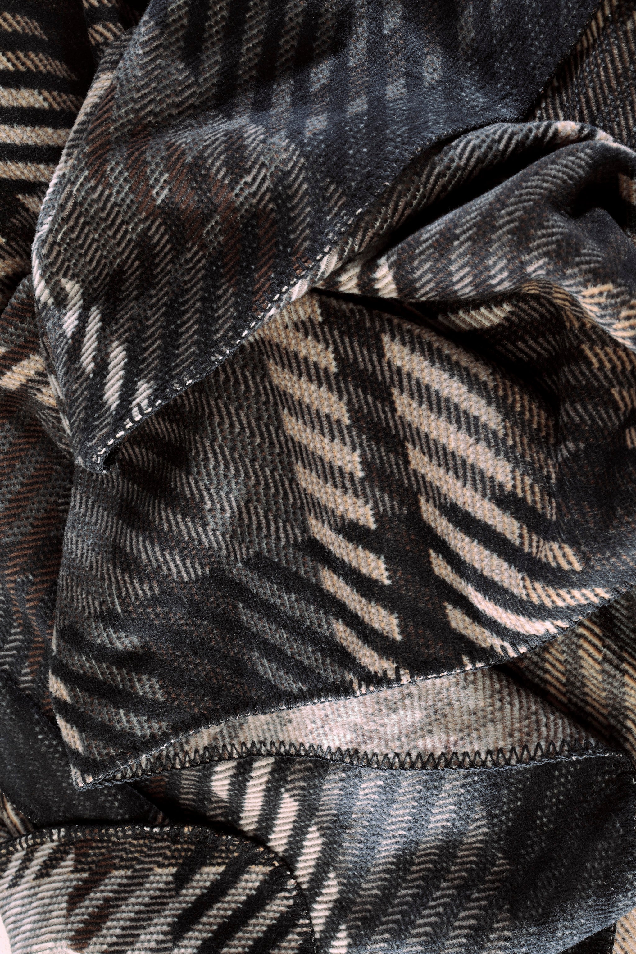 Plaid Caldo Cotone Midnight