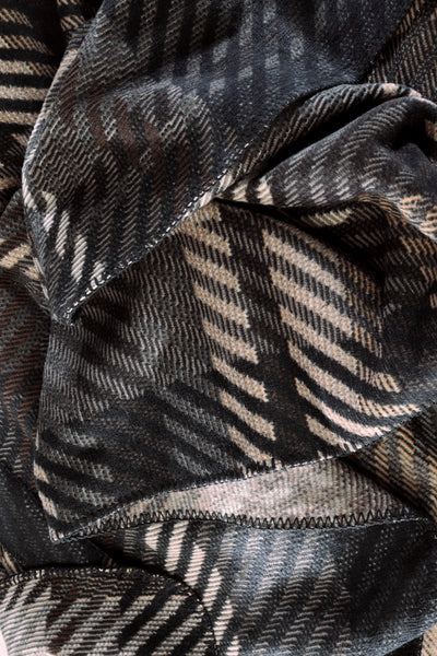 Plaid Caldo Cotone Midnight