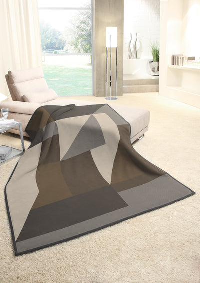 Plaid Caldo Cotone Springfield Grey Soggiorno Borbo 150 x 200 Tortora