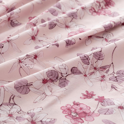 Completo Lenzuola Cotone Stampato Zoe