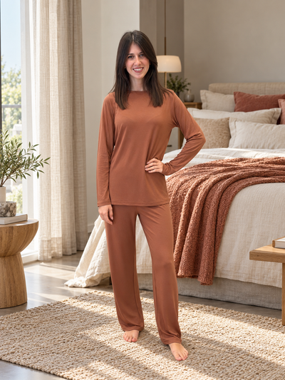 Pigiama In Viscosa EASY Abbigliamento Moreali Tessile Casa S Fard