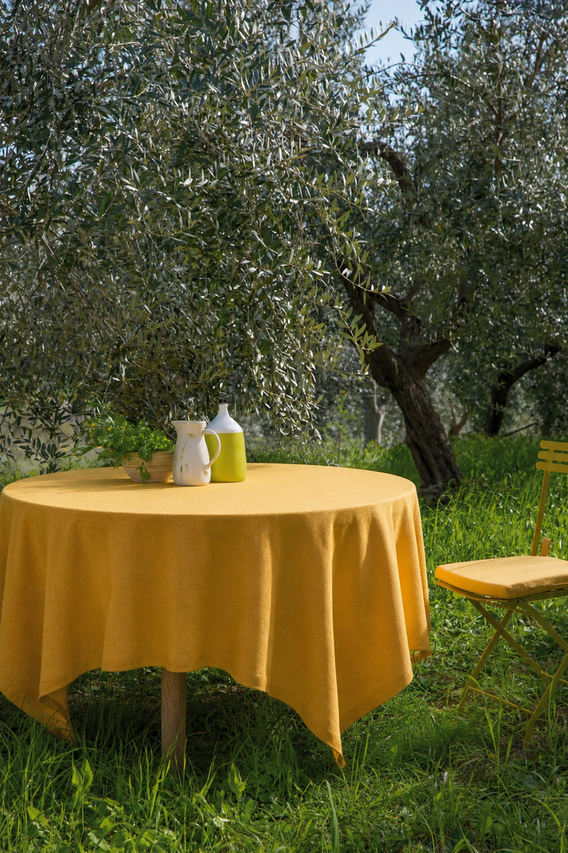 Tovaglia Antimacchia No-Stiro DAILY - ROTONDA Cucina Riviera