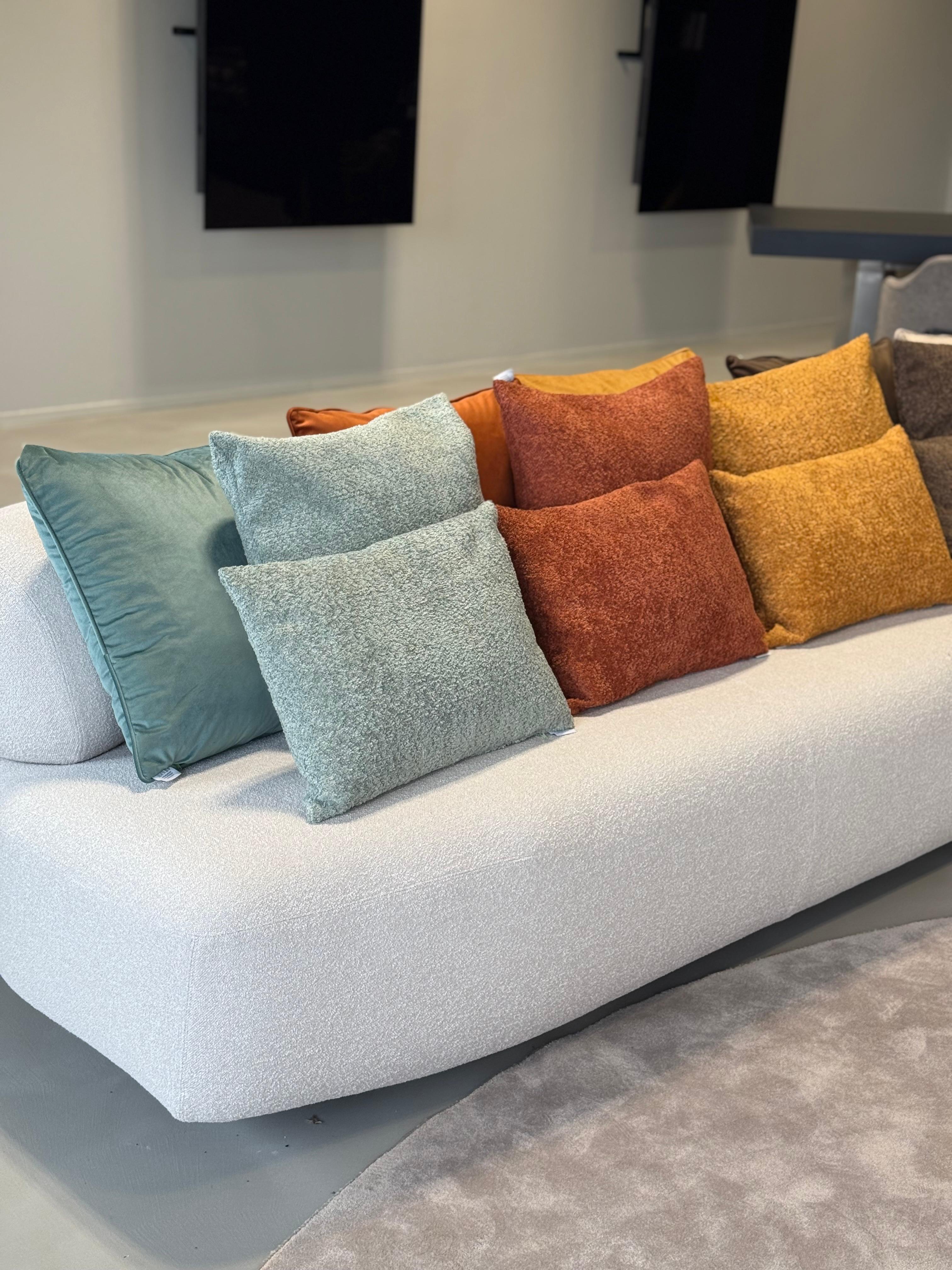 Fodera Cuscino Arredo BOUCLÈ Made in Italy Soggiorno Moreali Tessile Casa