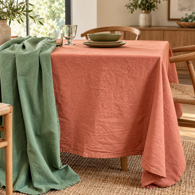Tovaglia No-Stiro Cotone STONE Cucina Moreali Tessile Casa 150 x 180 Marrakech