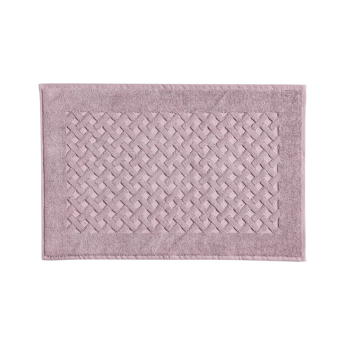 POPUP - Tappeto Gommato in Spugna Intrecciata CAREZZA Bagno Moreali Tessile Casa 60 x 90 Rosa Tenue