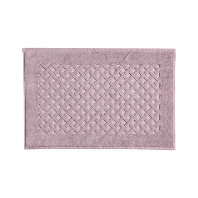 POPUP - Tappeto Gommato in Spugna Intrecciata CAREZZA Bagno Moreali Tessile Casa 60 x 90 Rosa Tenue