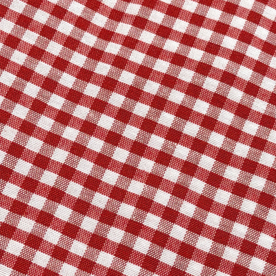 Tovaglia No-Stiro Quadretti Tinto Filo DELLA NONNA Cucina Moreali Tessile Casa 140 x 180 Rosso v.08