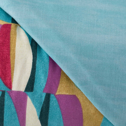 Parure Copripiumino Cotone Stampato Gin Letto Riviera