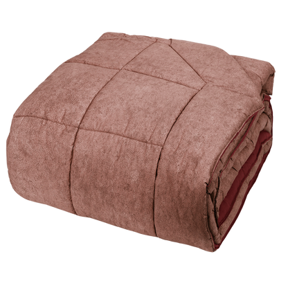 Trapunta Percalle Galuchat Letto Fazzini 270 x 270 Burgundy