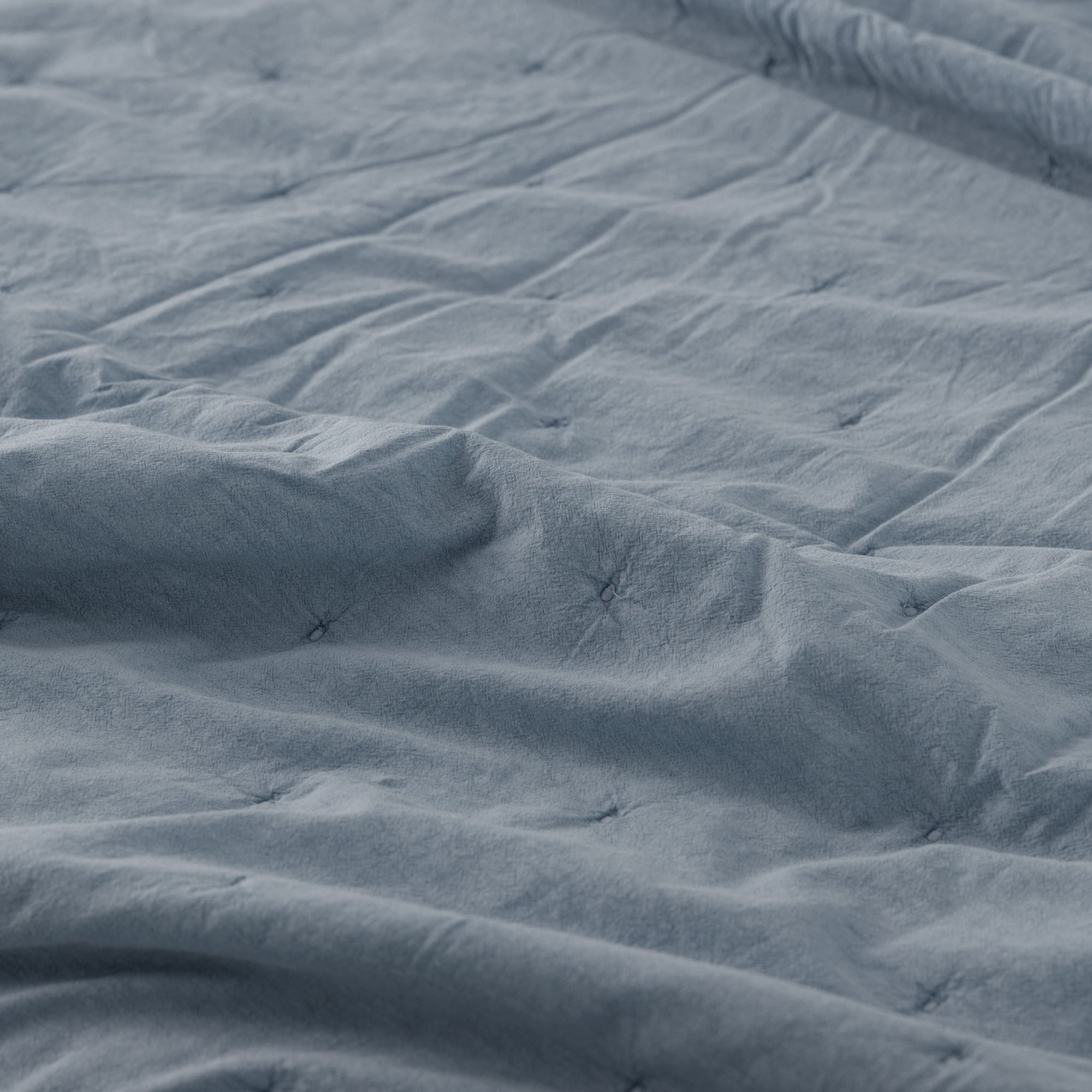 Trapuntino Cotone Stone Washed FERNANDA Letto Riviera