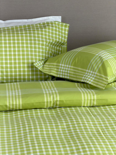 Parure Copripiumino Double BOSSIxMOREALI Melchiorre Gioia Letto Bossi x Moreali Matrimoniale Tinto Filo