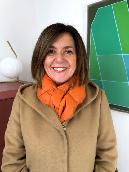 Sciarpa in Piumino d'Oca