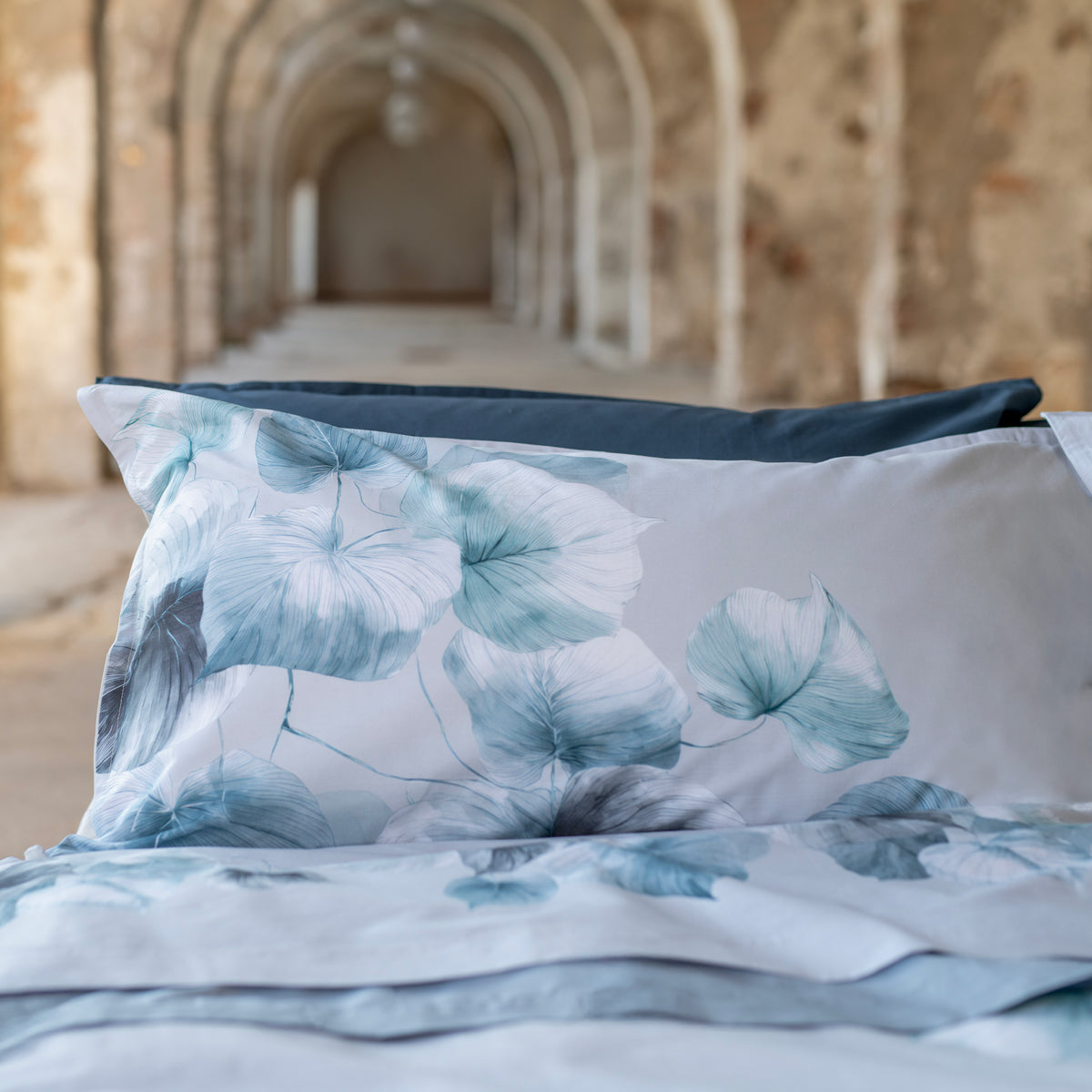 Completo Lenzuola Copriletto Percalle Supersoft NATE Letto Galizzi