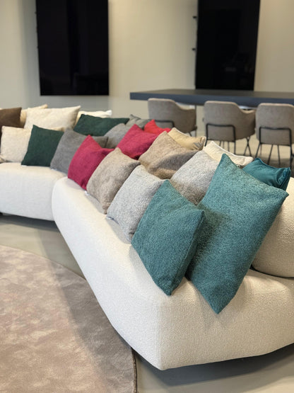 Fodera Cuscino Arredo BOUCLÈ Made in Italy Soggiorno Moreali Tessile Casa