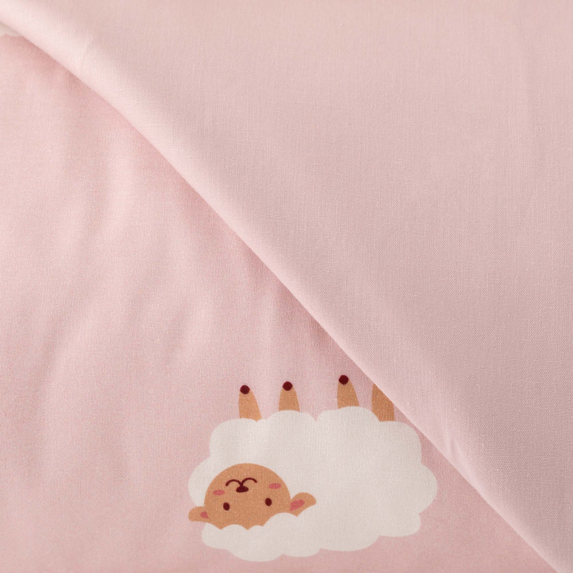 Parure Copripiumino KIDS Percalle Stampato Nina Letto Riviera